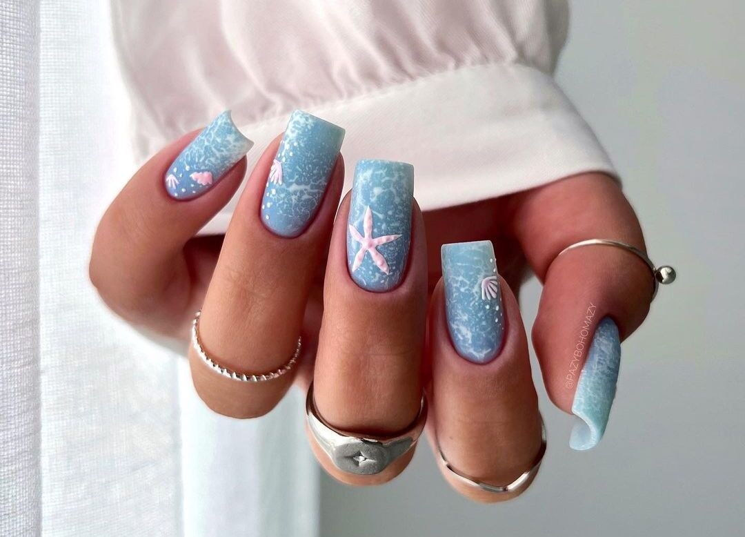 Inspirasi Desain Nail Art Yang Cocok Untuk Musim Panas