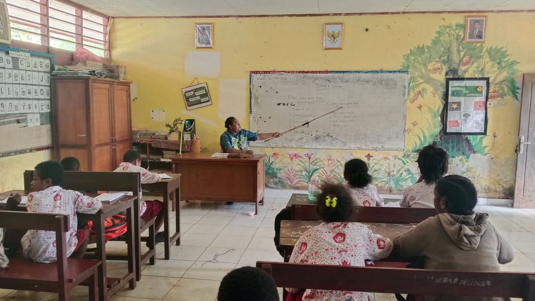 Sekolah Pedalaman Papua Masih Kekurangan Guru Dan Fasilitas